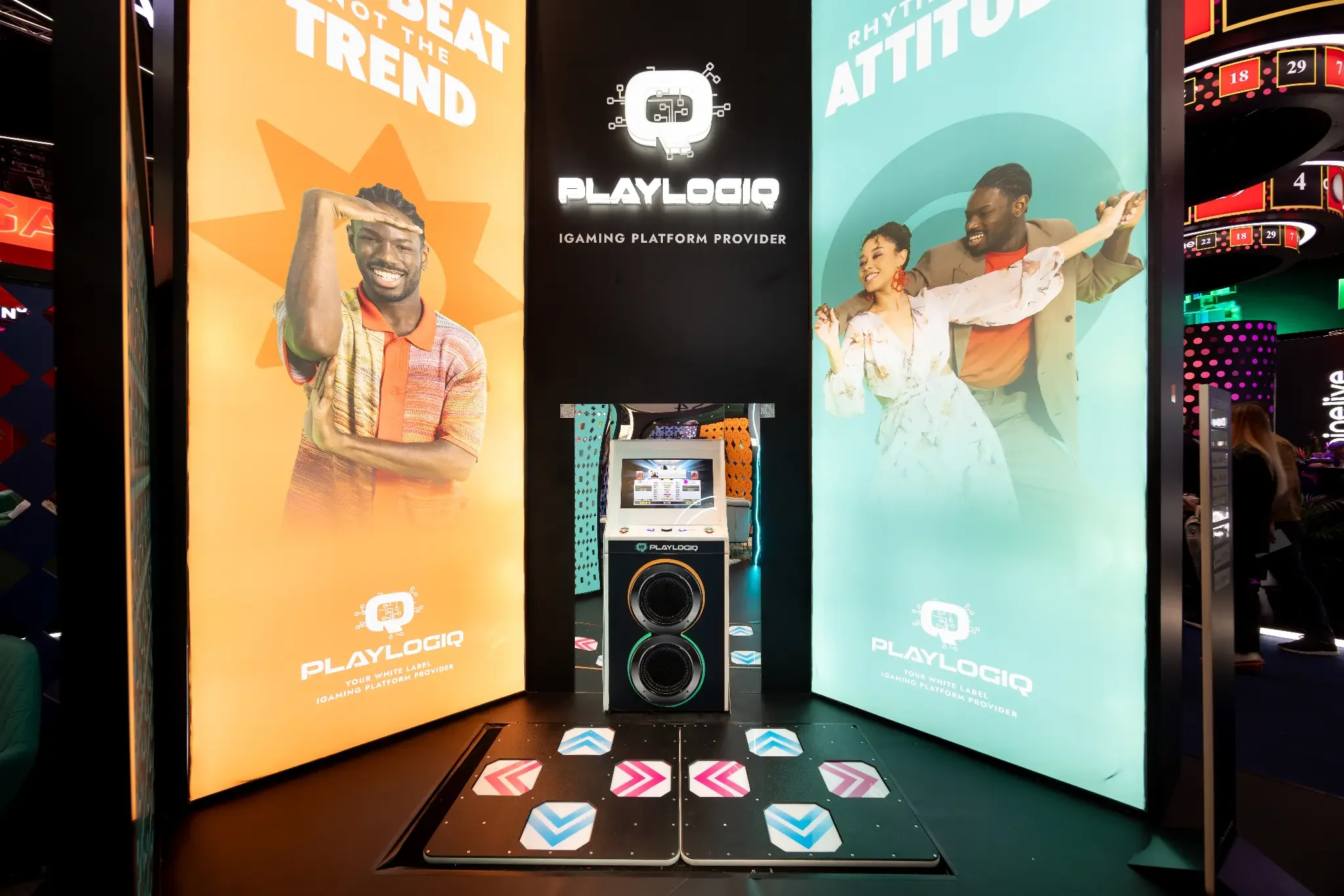 PlayLogIQ Interactive Gaming Exhibition Stand execution photo 2